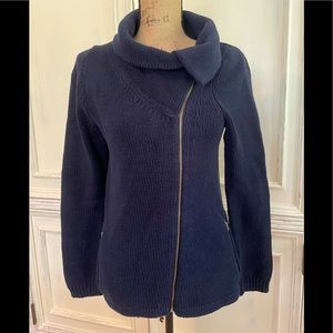 Navy Cotton Sweater